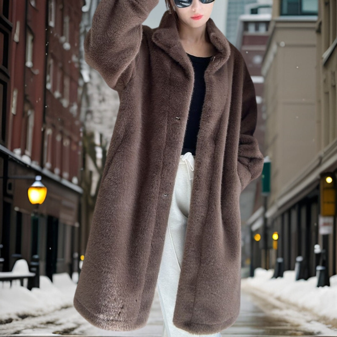 ModeGeist | Luxuriöser Wintermantel aus Pelz