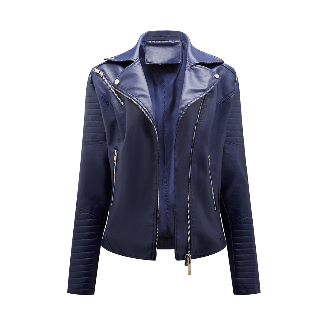 ModeGeist | Stilvolle Herbstlederjacke