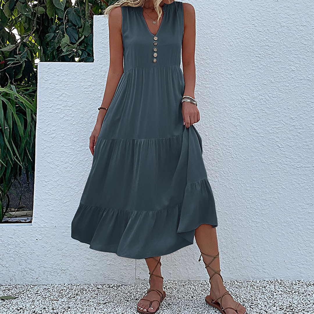 Entspanntes Sommerkleid - Meli