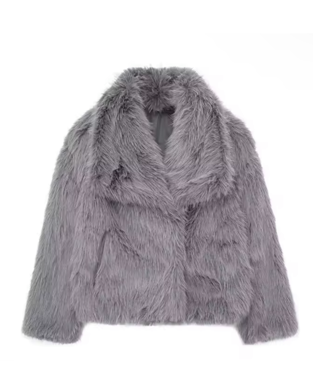 ModeGeist | Luxuriöser Kunstfell-Wintermantel für Damen