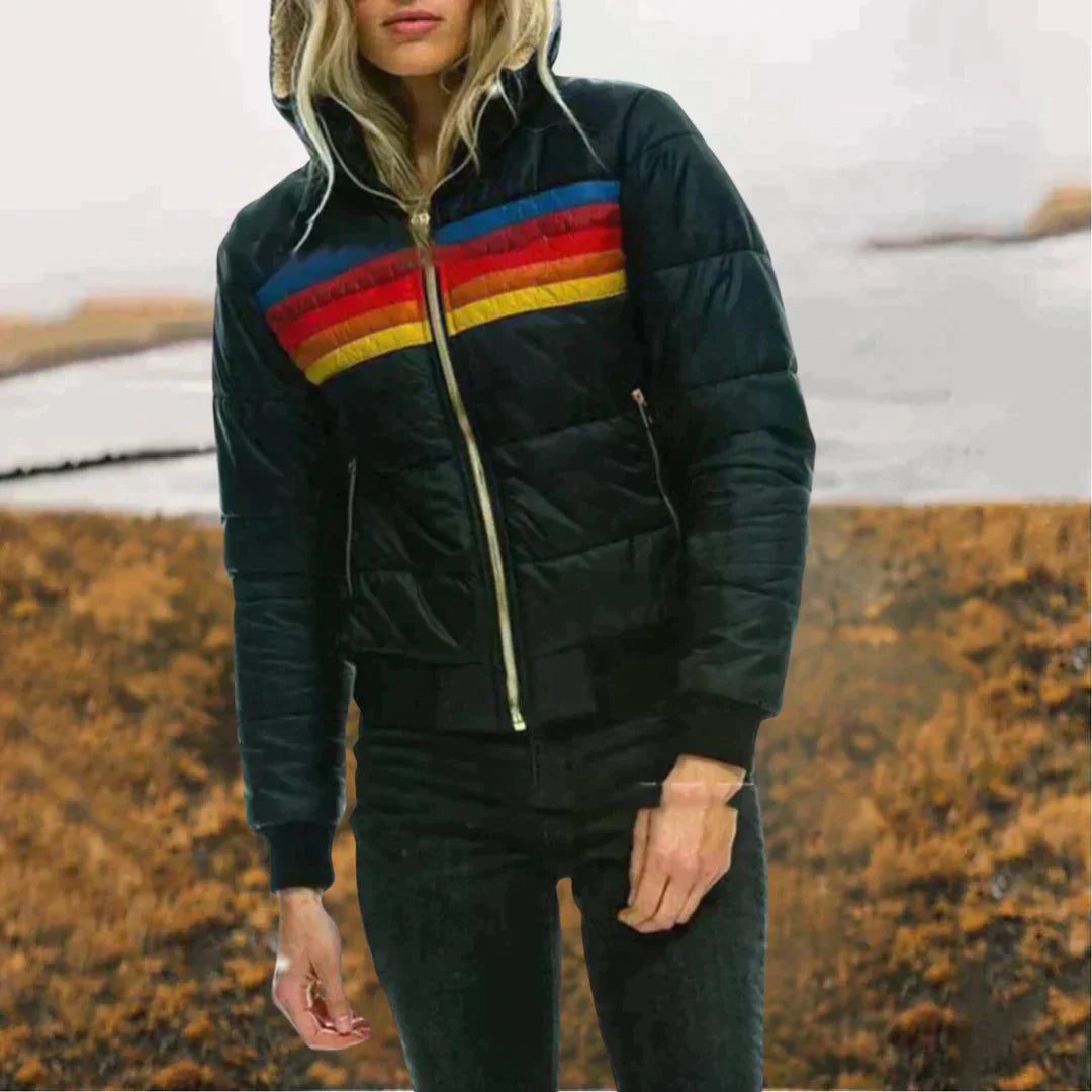 ModeGeist | Winterjacke für Frauen mit Hohem Kragen
