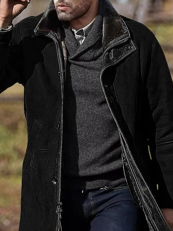 ModeGeist | Wildlederjacke Herren wasserabweisend