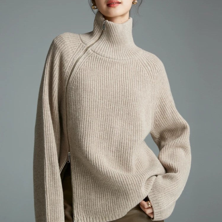 ModeGeist | Damen Rollkragenpullover