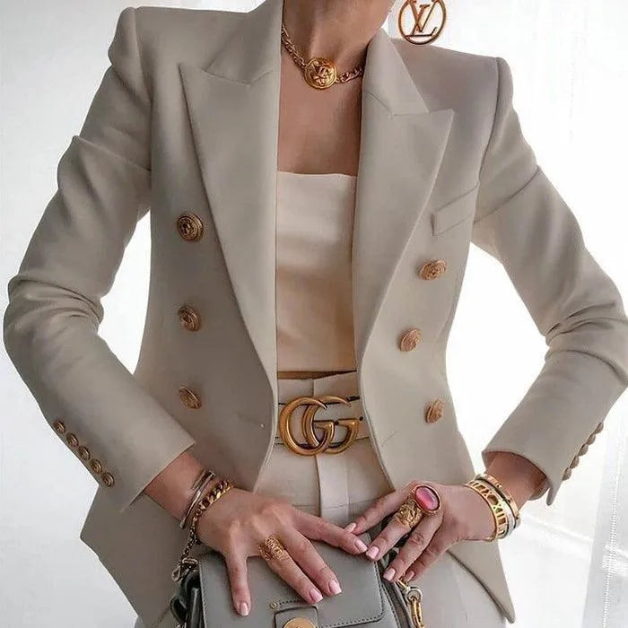 ModeGeist | Blazer Komfortabel Elegant Hochwertige Materialien Perfekt für Geschäft und Abendveranstaltungen