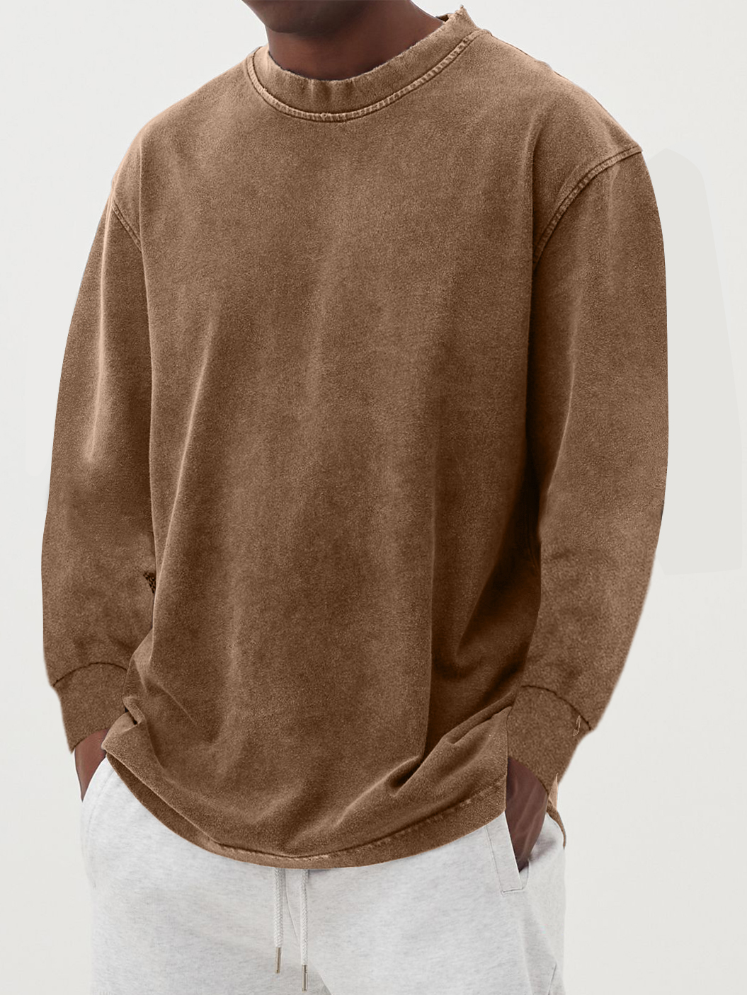 Herren-Pullover mit Rundhals von Neil