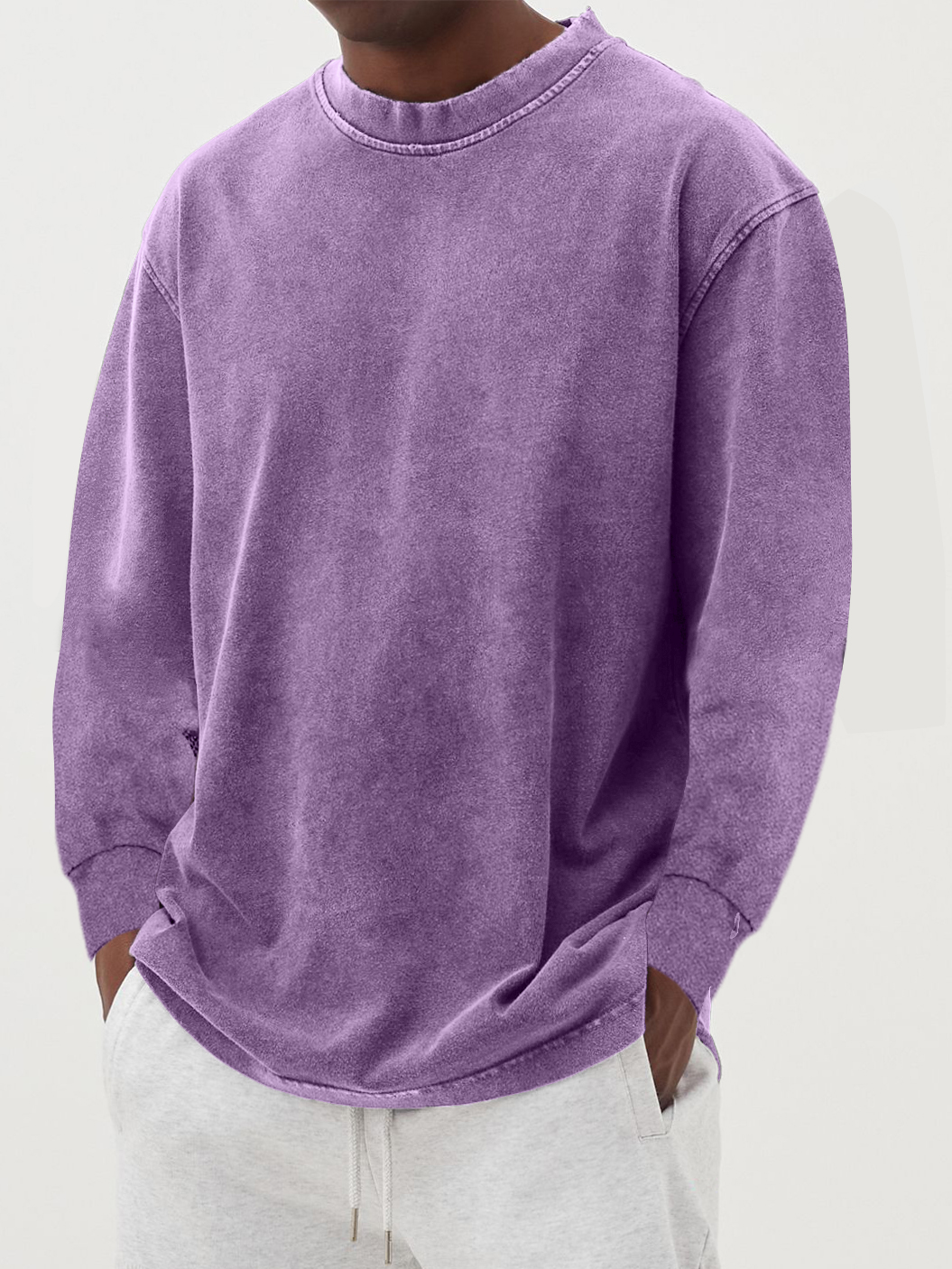 Herren-Pullover mit Rundhals von Neil