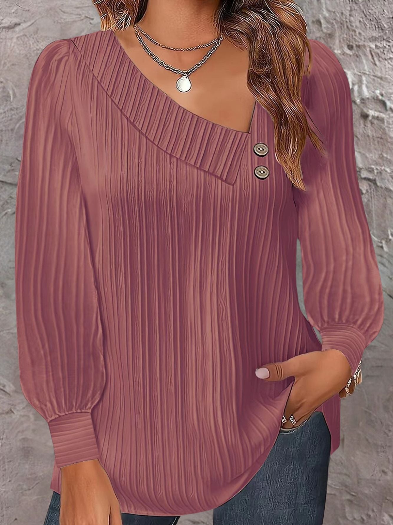 Edna Plissee Top