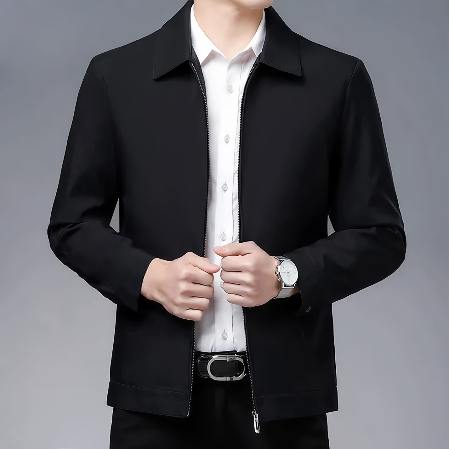 Hochwertige Jacke aus italienischer Wollmischung – Modell Edward