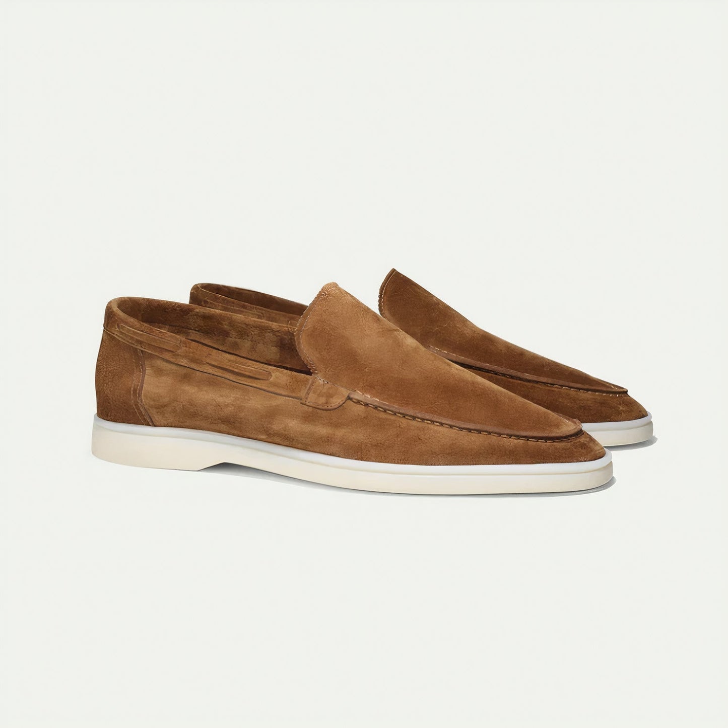 Herren-Wildleder-Loafer Elmar im klassischen Stil