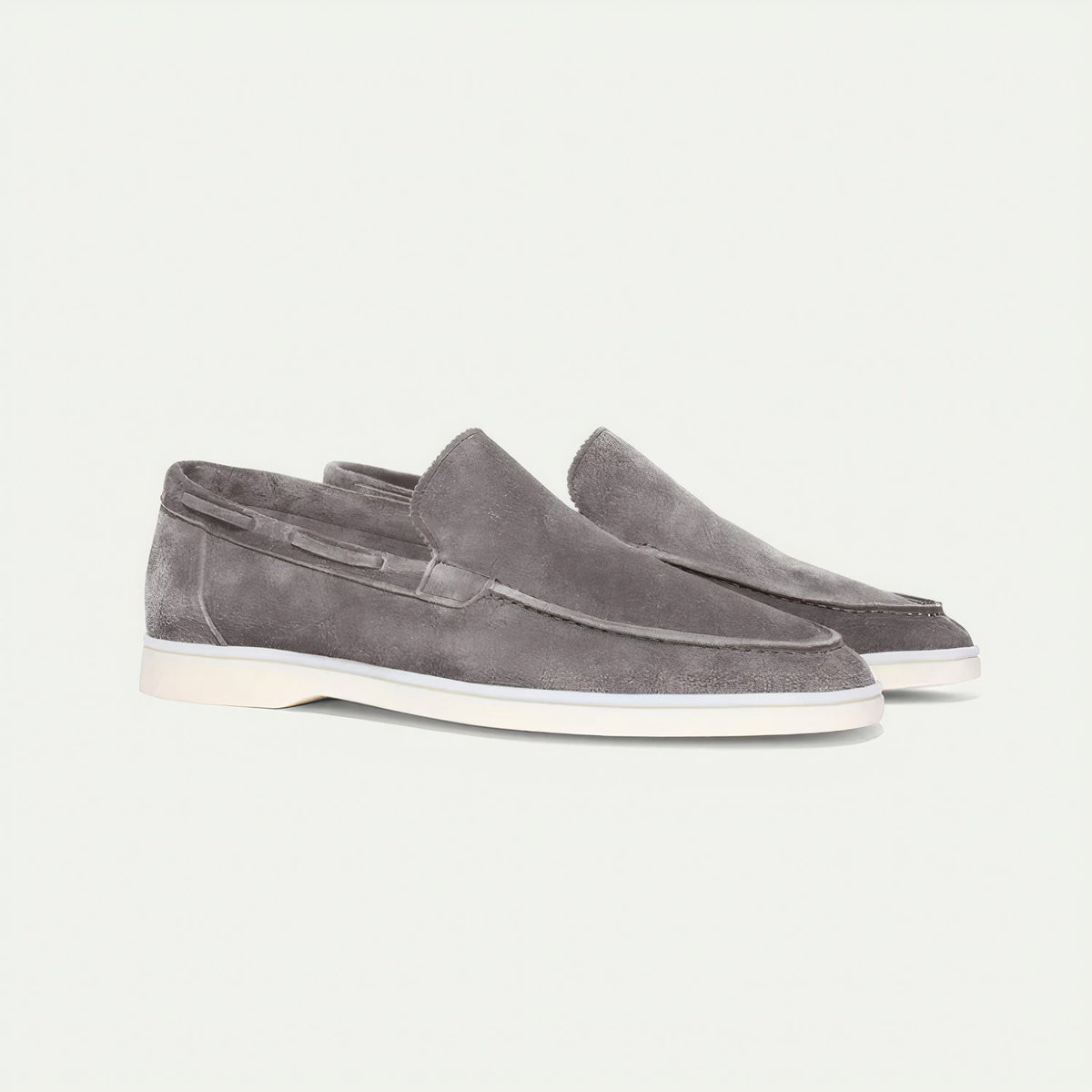 Herren-Wildleder-Loafer Elmar im klassischen Stil