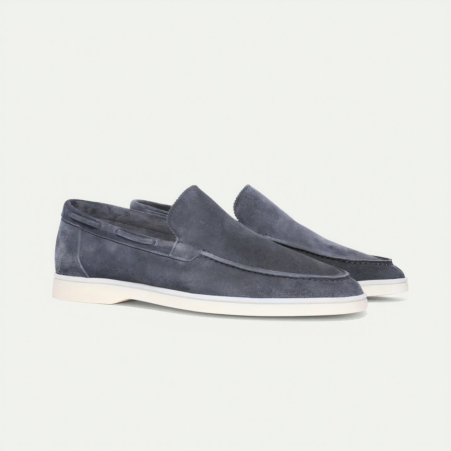 Herren-Wildleder-Loafer Elmar im klassischen Stil