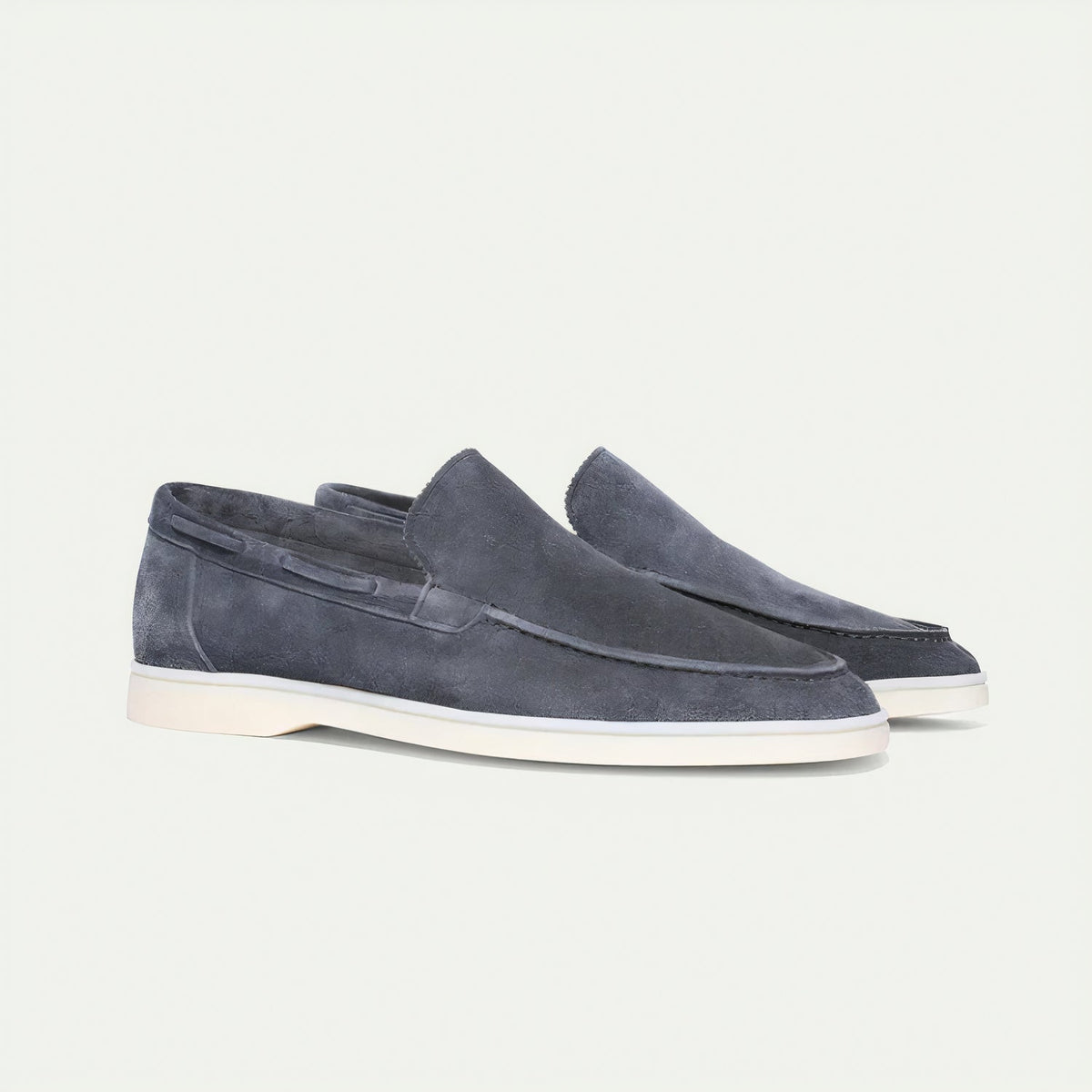 Herren-Wildleder-Loafer Elmar im klassischen Stil