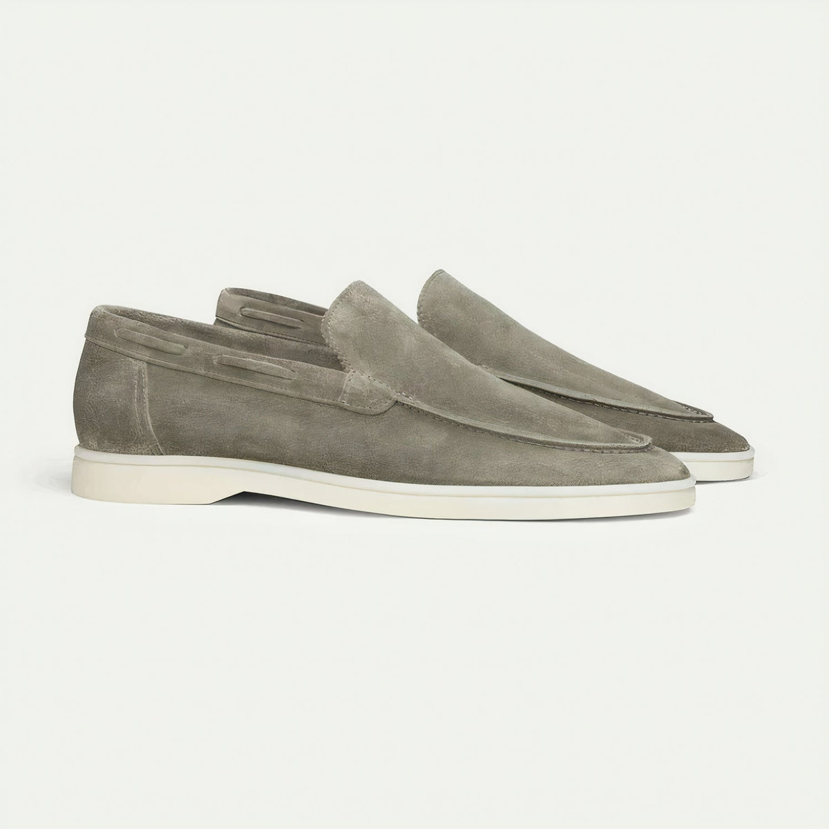 Herren-Wildleder-Loafer Elmar im klassischen Stil