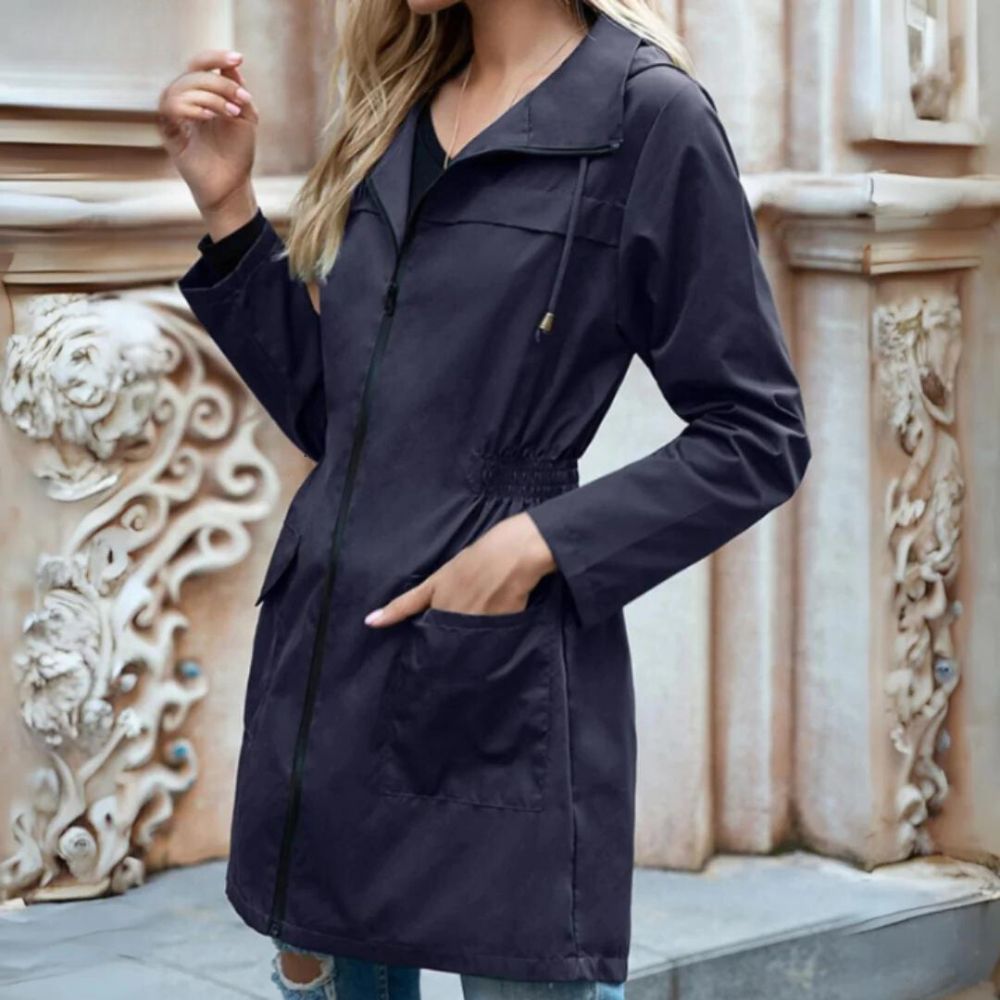 Elegantes Damen Windbreaker-Mantel - Elsa