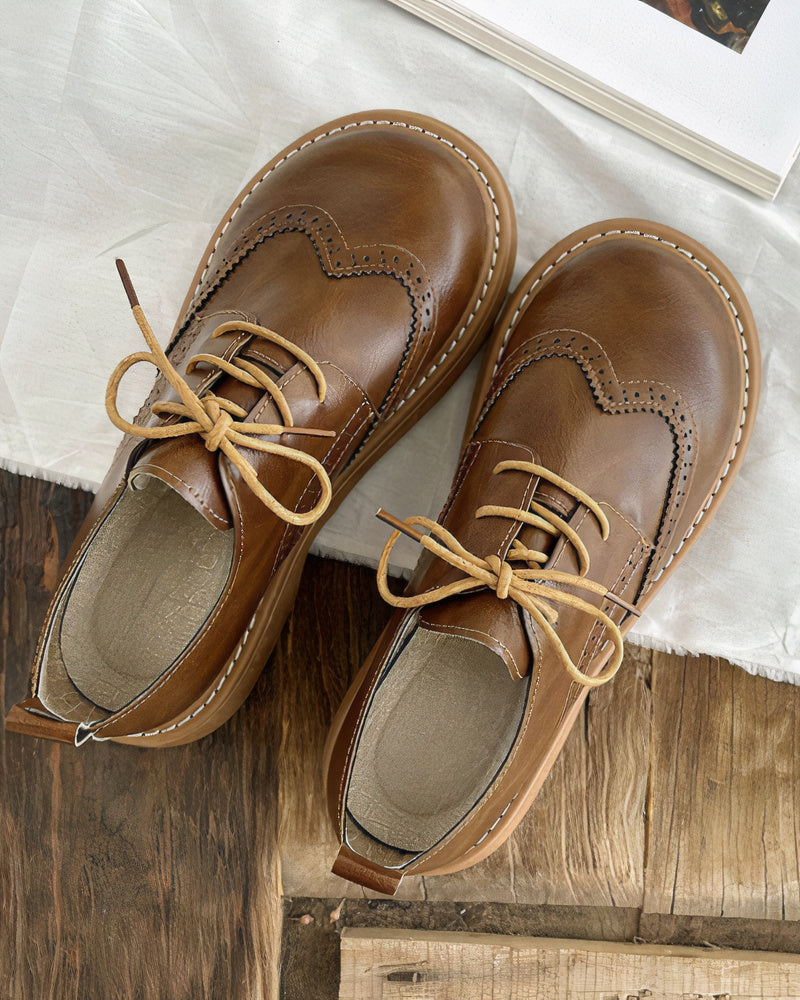 Damen-Oxfordschuhe im Retro-Stil - Elsie