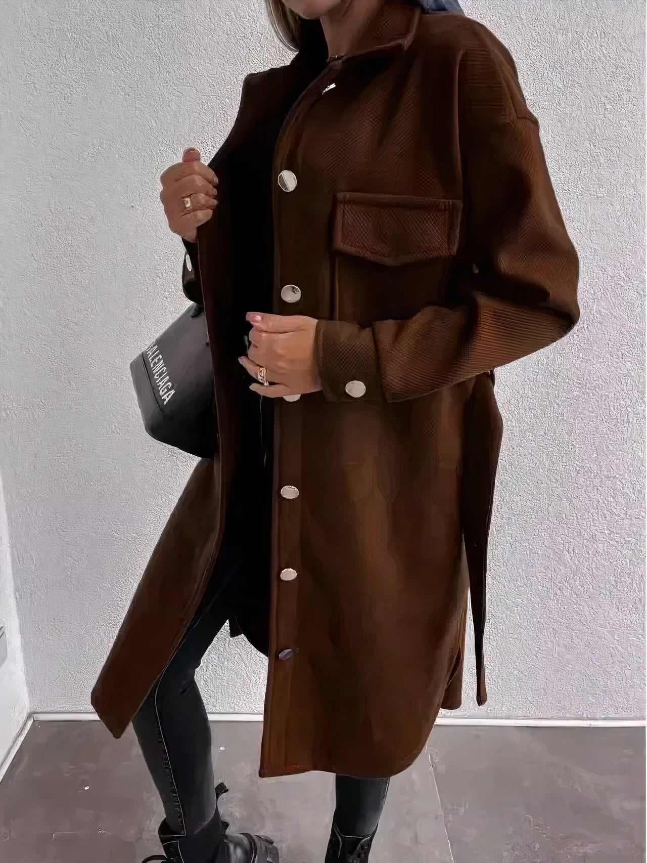 Damen-Langmantel Elvire