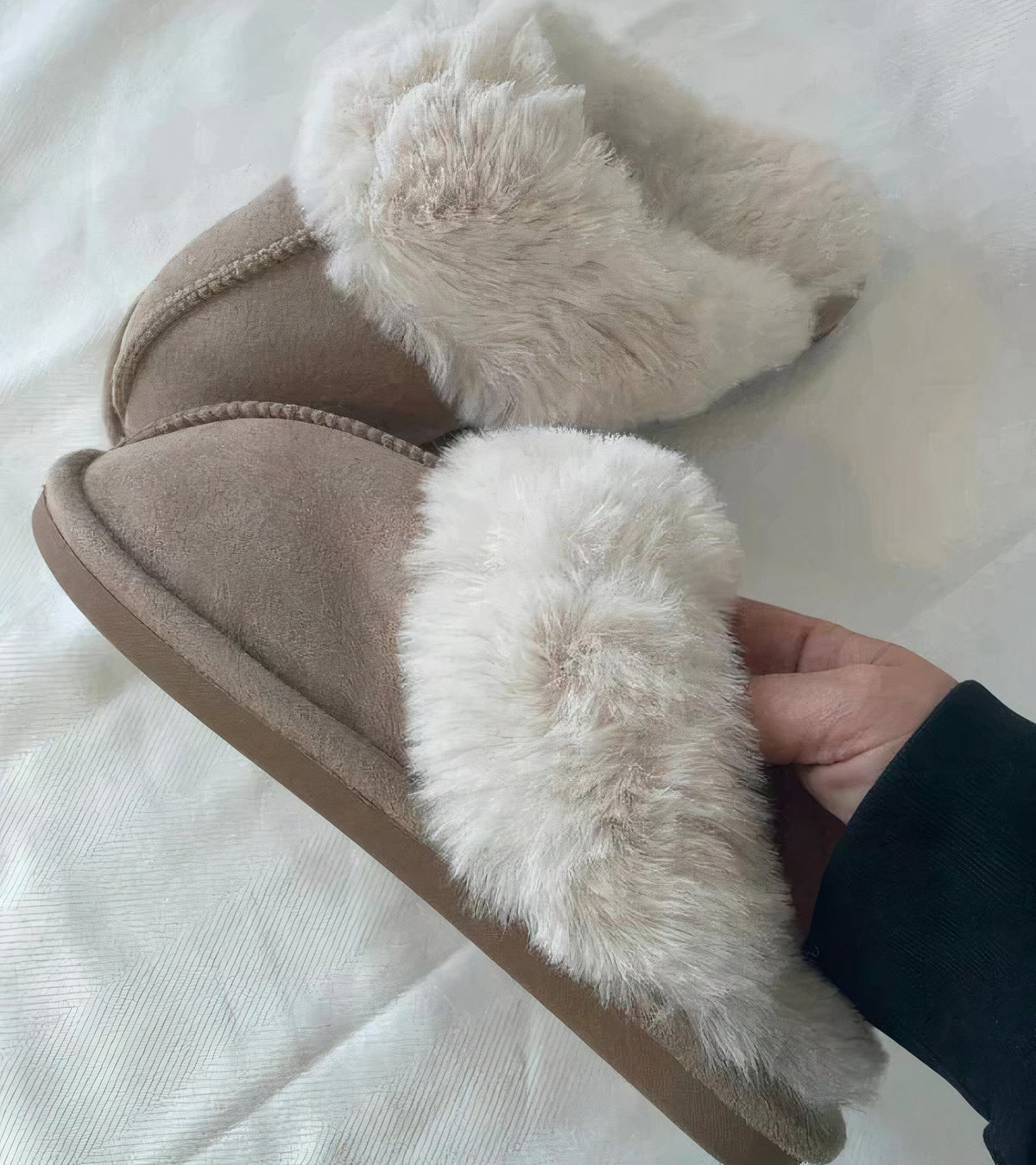 Kuschelige Winter-Bärenschuhe für Damen - Erna