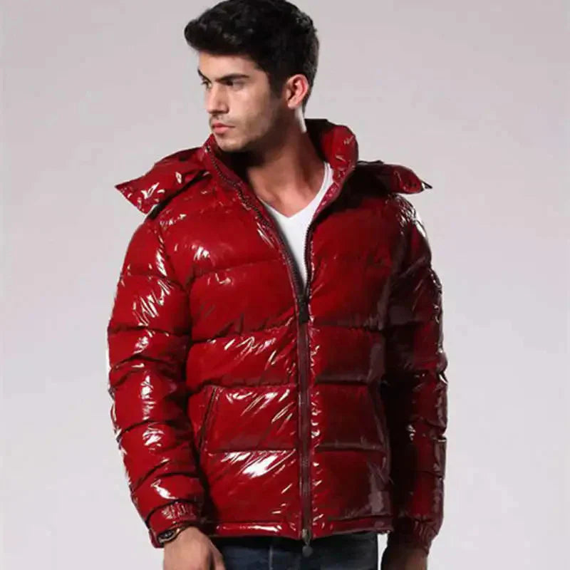 Männer Winterjacke mit abnehmbarer Kapuze - Ervin