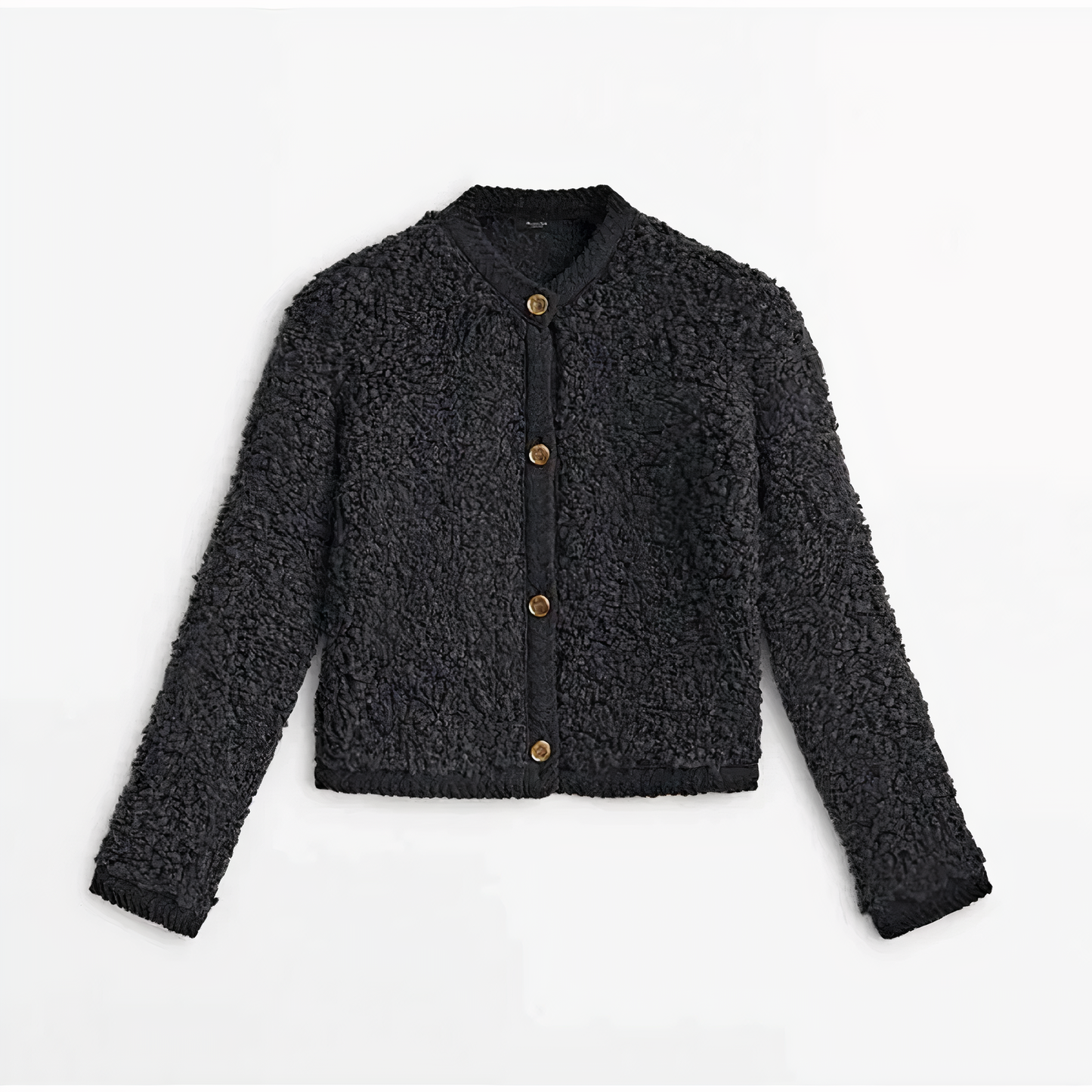 Lammwolle Strickjacke - Modell Eva