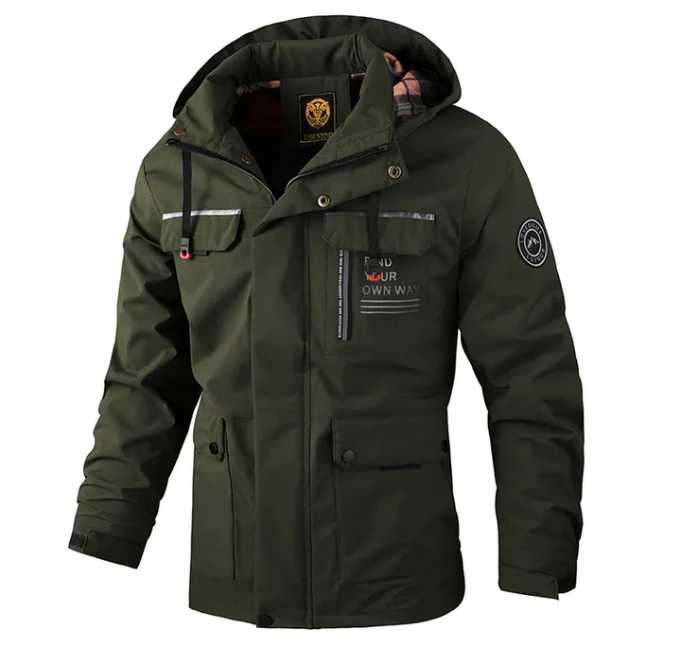 ModeGeist | Hochwertige wasserdichte Winterjacke für Herren