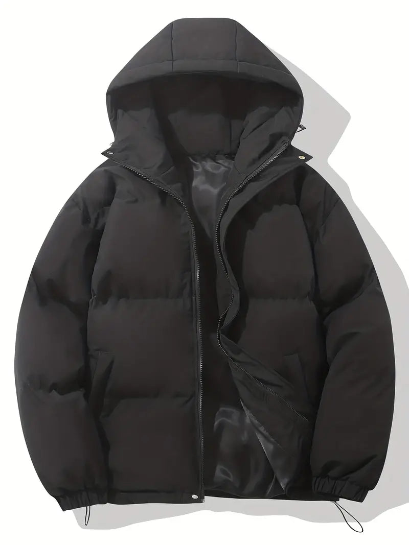 ModeGeist | Winterjacke mit Kapuze Rosa