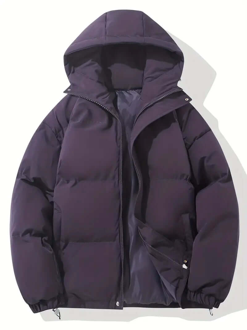 ModeGeist | Stylische Kapuzen-Pufferjacke für Frauen