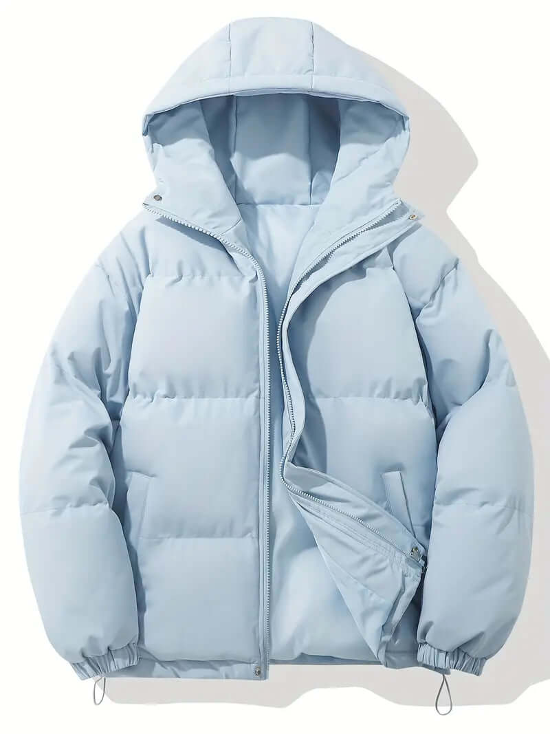 ModeGeist | Stylische Kapuzen-Pufferjacke für Frauen
