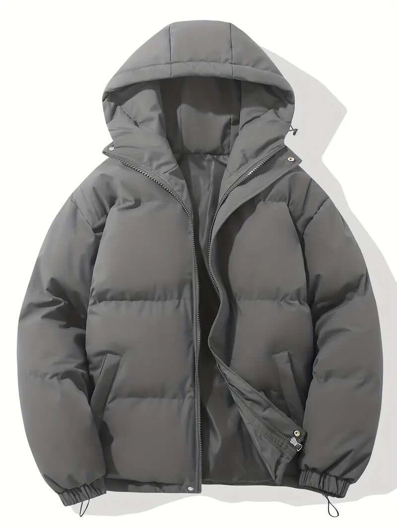 ModeGeist | Stylische Kapuzen-Pufferjacke für Frauen