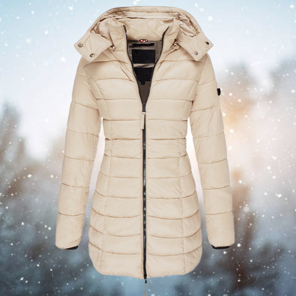 ModeGeist | Warme und Stilvolle Schwarze Pufferjacke für Damen Bequeme Passform