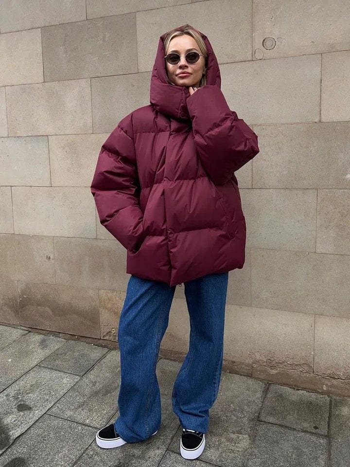 ModeGeist | Damen Übergroße Pufferjacke Gemütliche und Modische Wärme