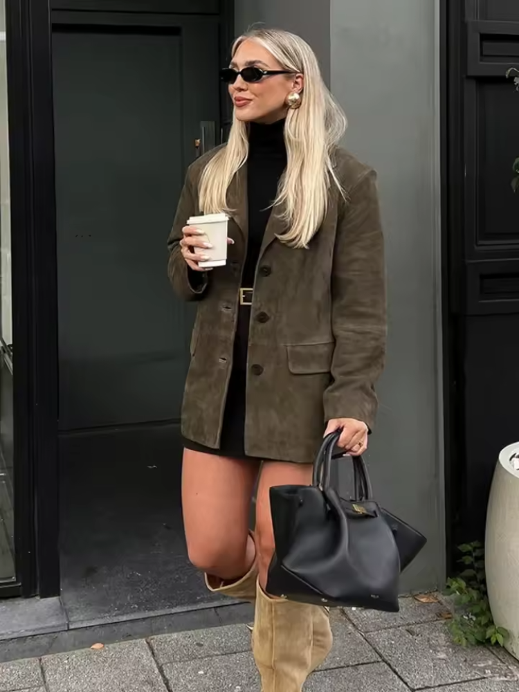 ModeGeist | Übergröße Wintermantel für Damen Schick, Warm und Praktisch