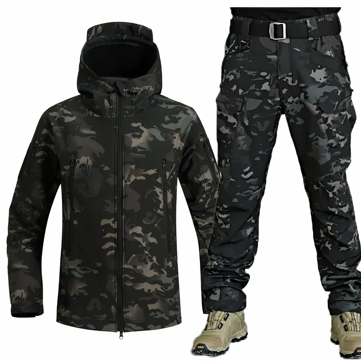 ModeGeist | Militärjacke und Hose Set