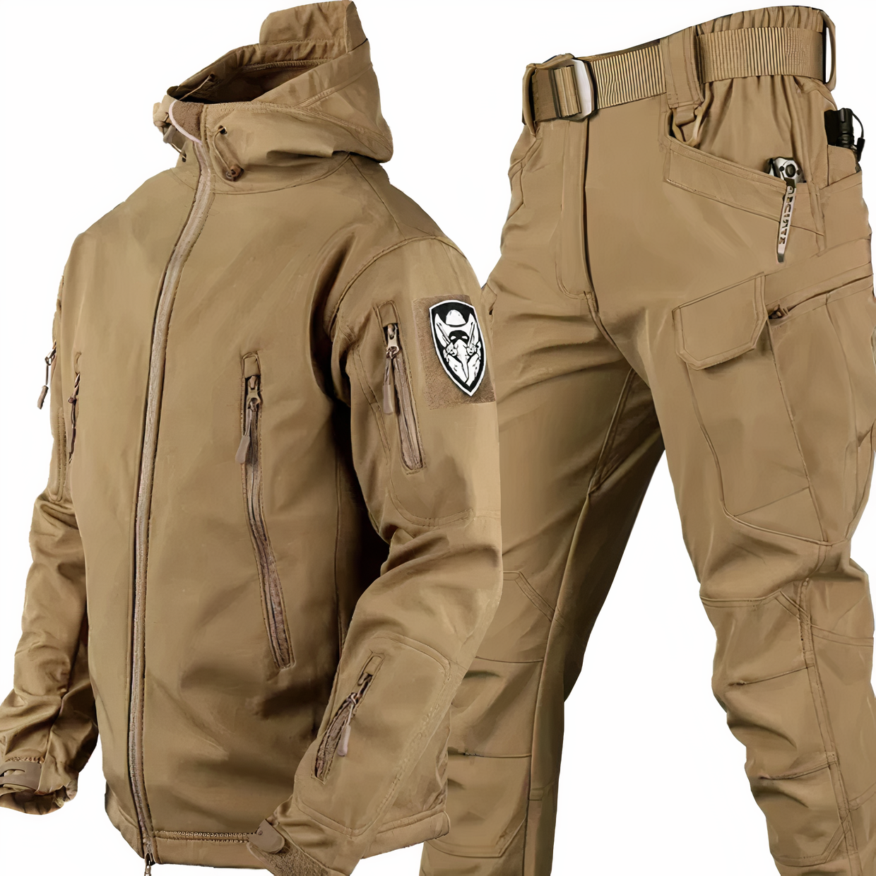 ModeGeist | Militärjacke und Hose Set