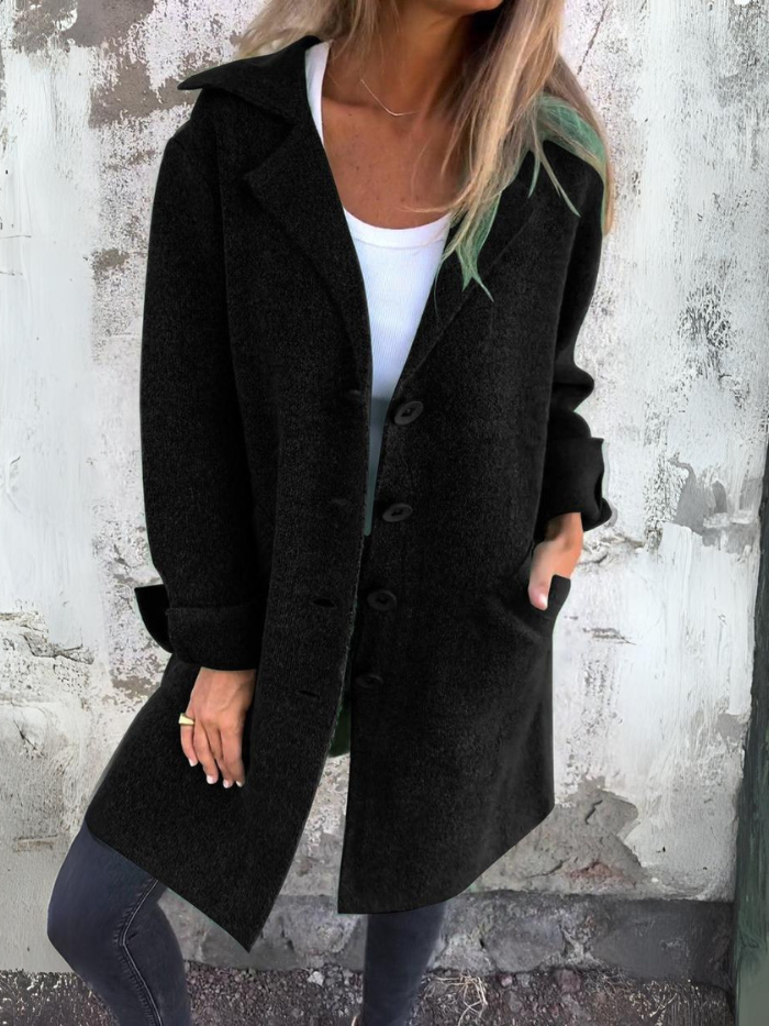 ModeGeist | Lässiger langer Herbstmantel