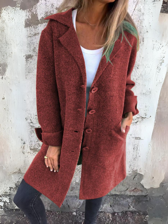 ModeGeist | Lässiger langer Herbstmantel
