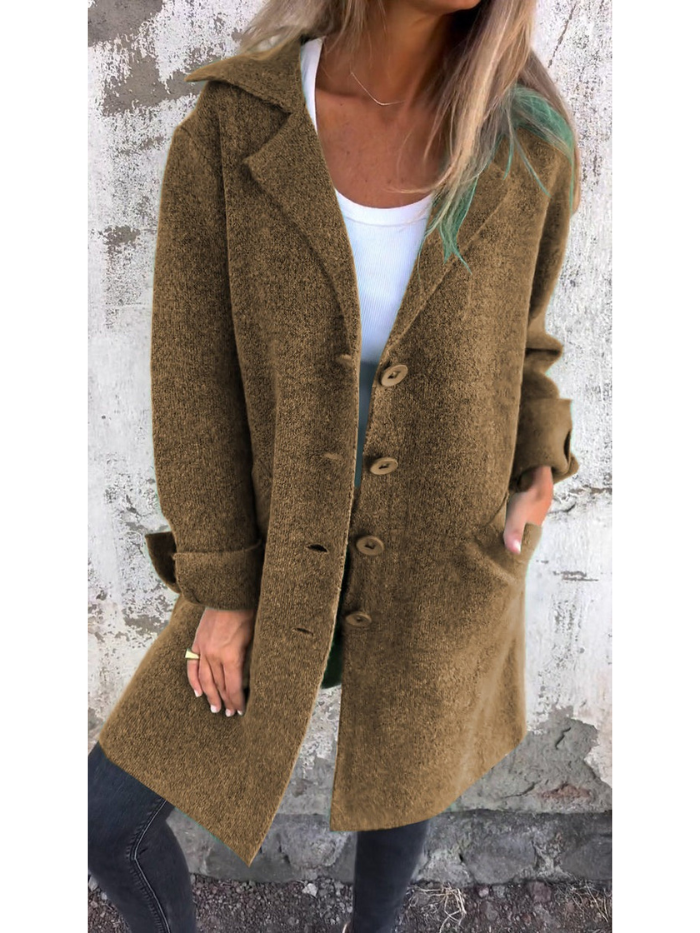 ModeGeist | Lässiger langer Herbstmantel
