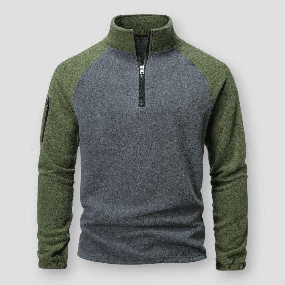 Wärmende Herren Fleecejacke, robust