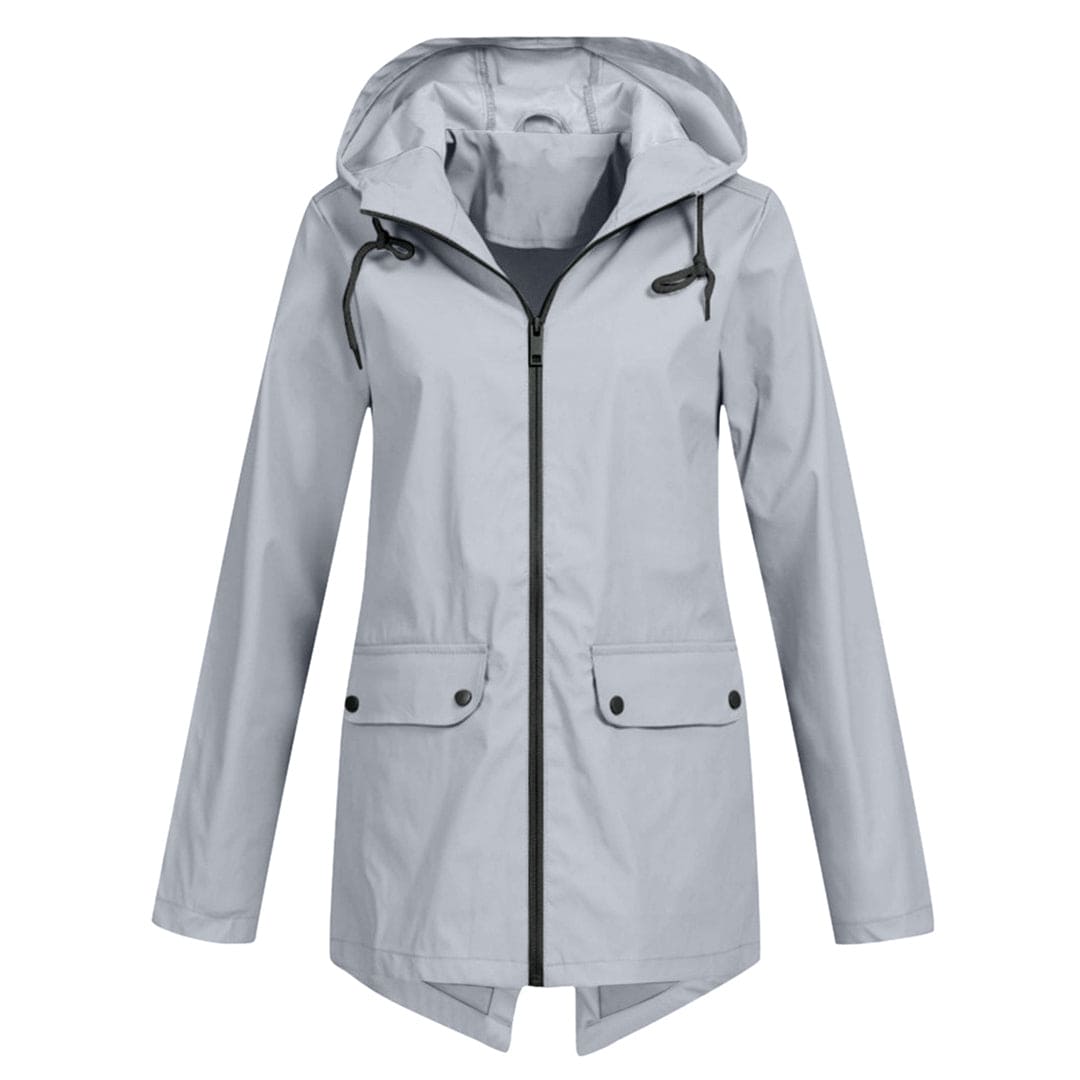ModeGeist | Kapuzen Regenjacke Wasserdicht
