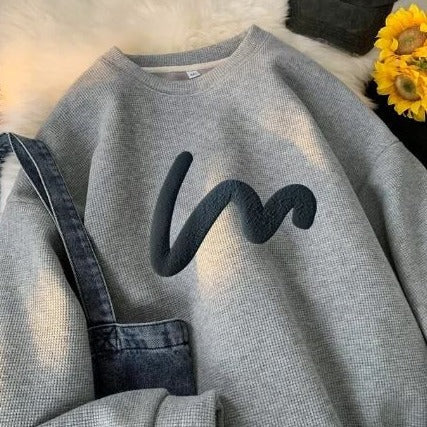 ModeGeist | Männer Wellenmuster Pullover