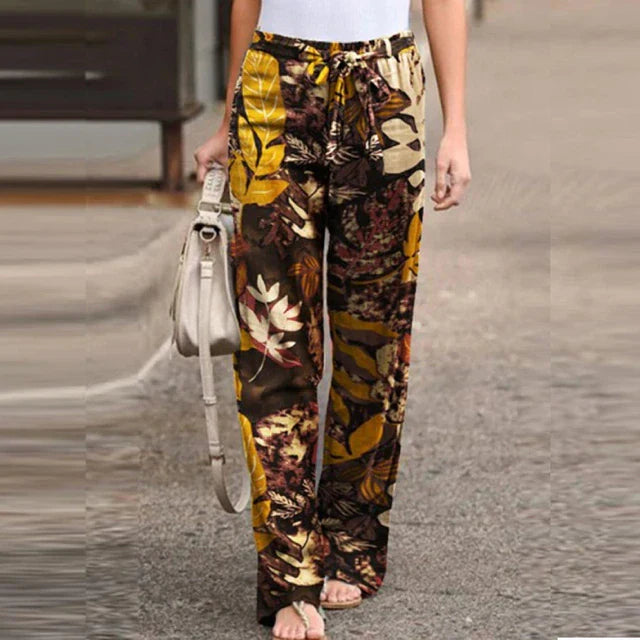 NORA Vintage Printed Trousers