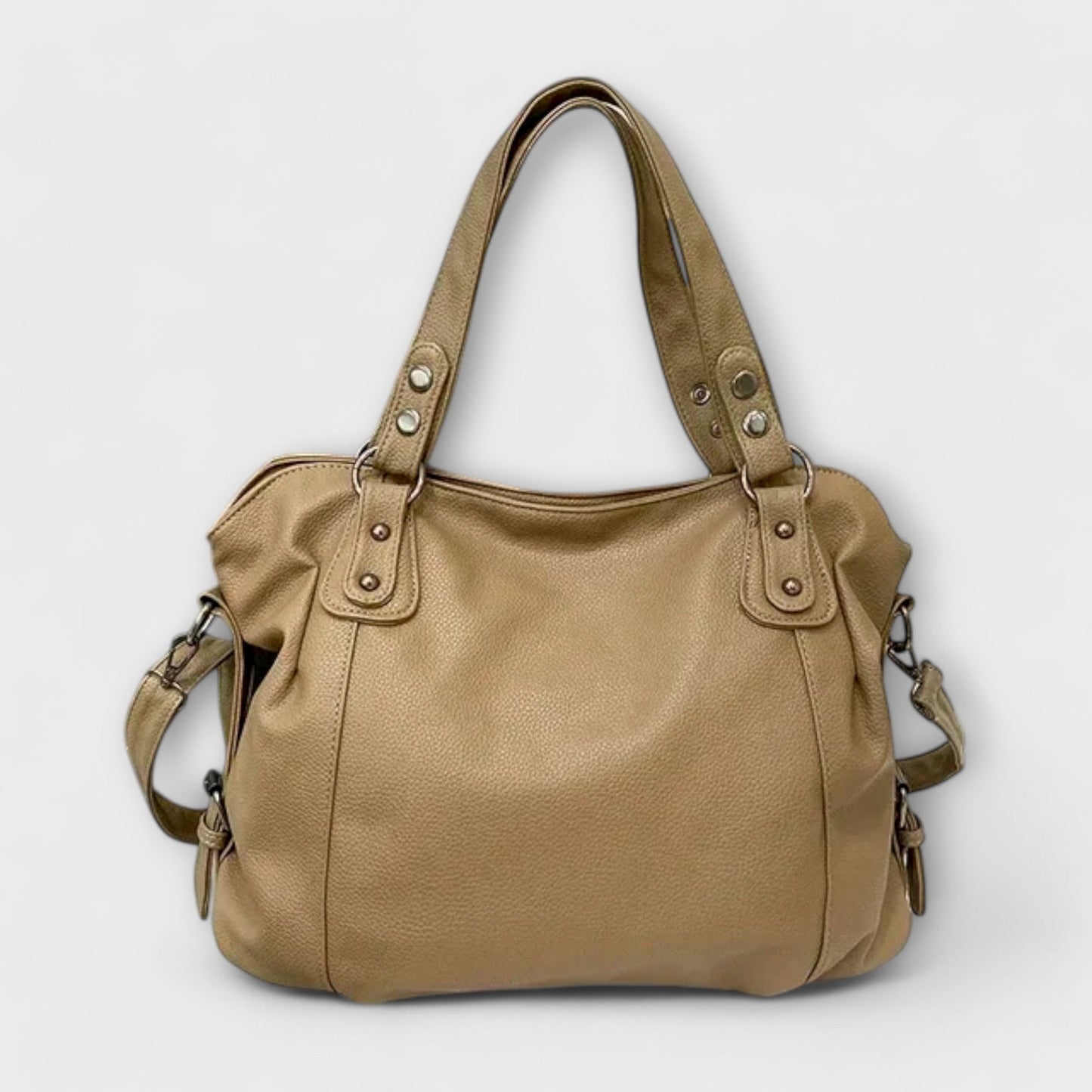 MODEGEIST Damen Schultertasche Elegantes Design Vielseitig Braun