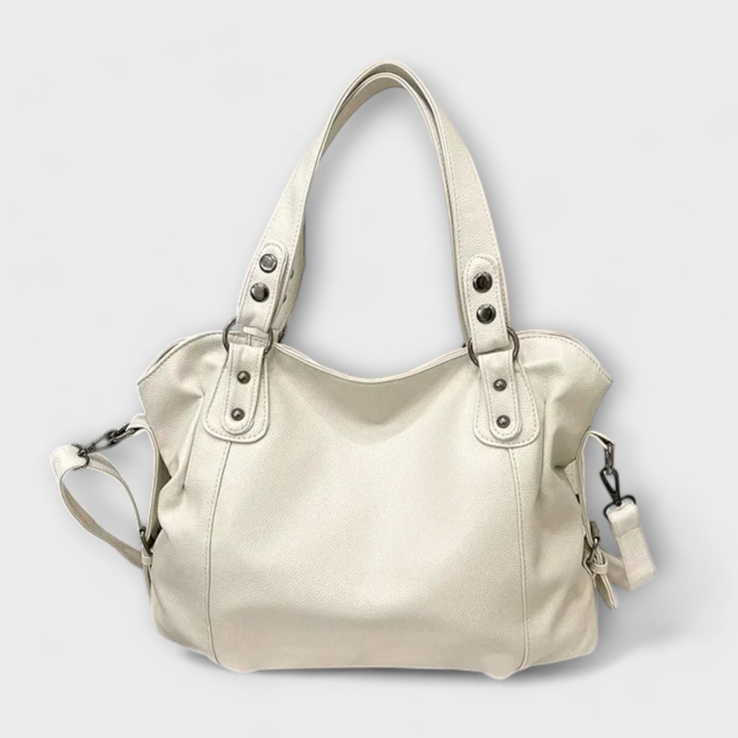MODEGEIST Damen Schultertasche Elegant Braun Vielseitig