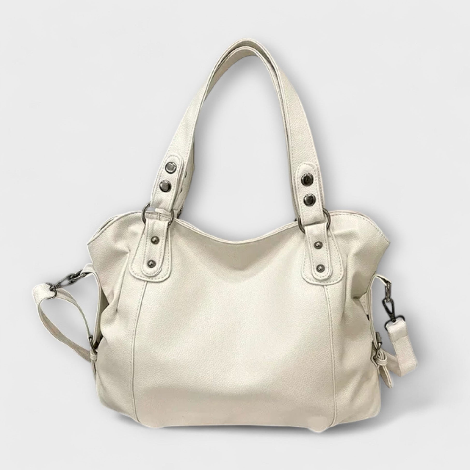 MODEGEIST Damen Schultertasche Elegant Braun Vielseitig
