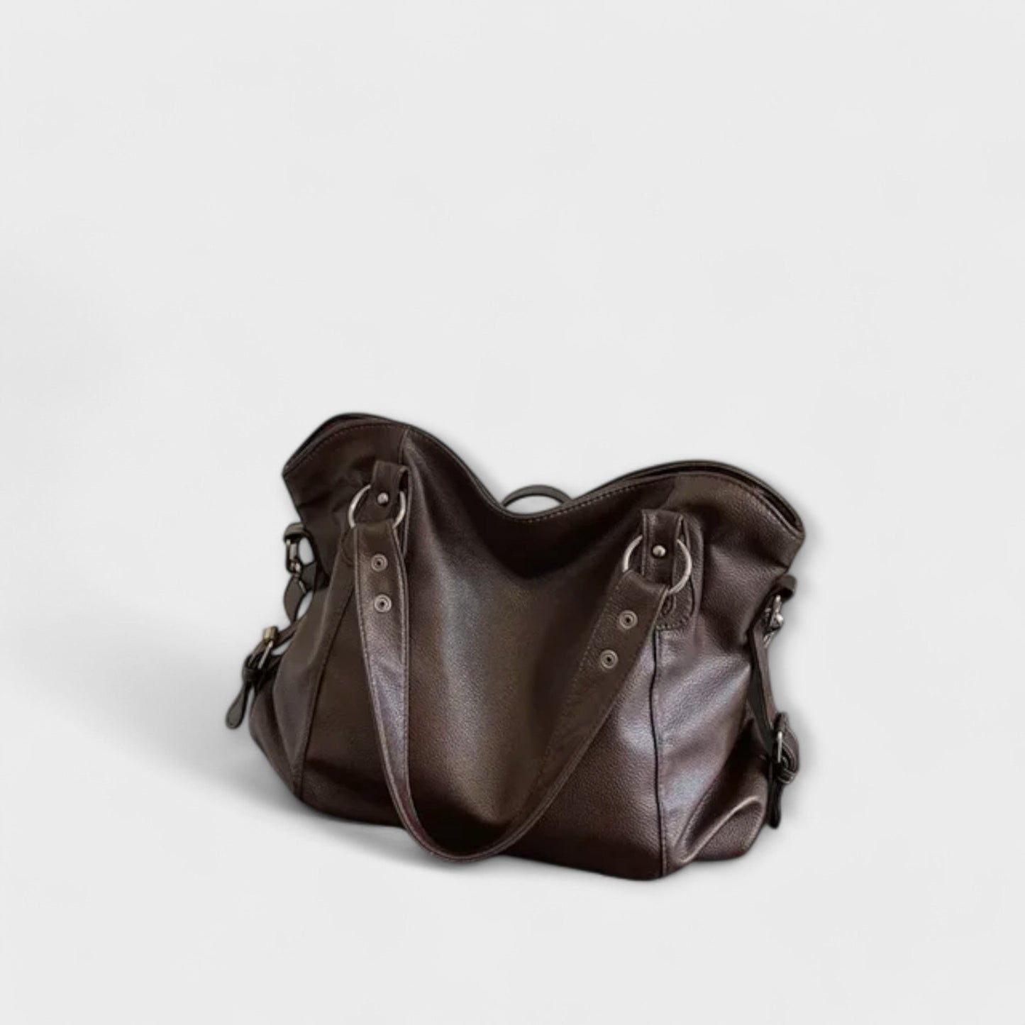 MODEGEIST Damen Schultertasche Elegantes Design Vielseitig Braun