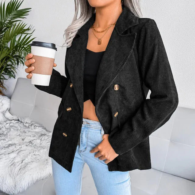 ModeGeist | Damen-Winterblazer Stilvolle Wärme für Kalte Tage