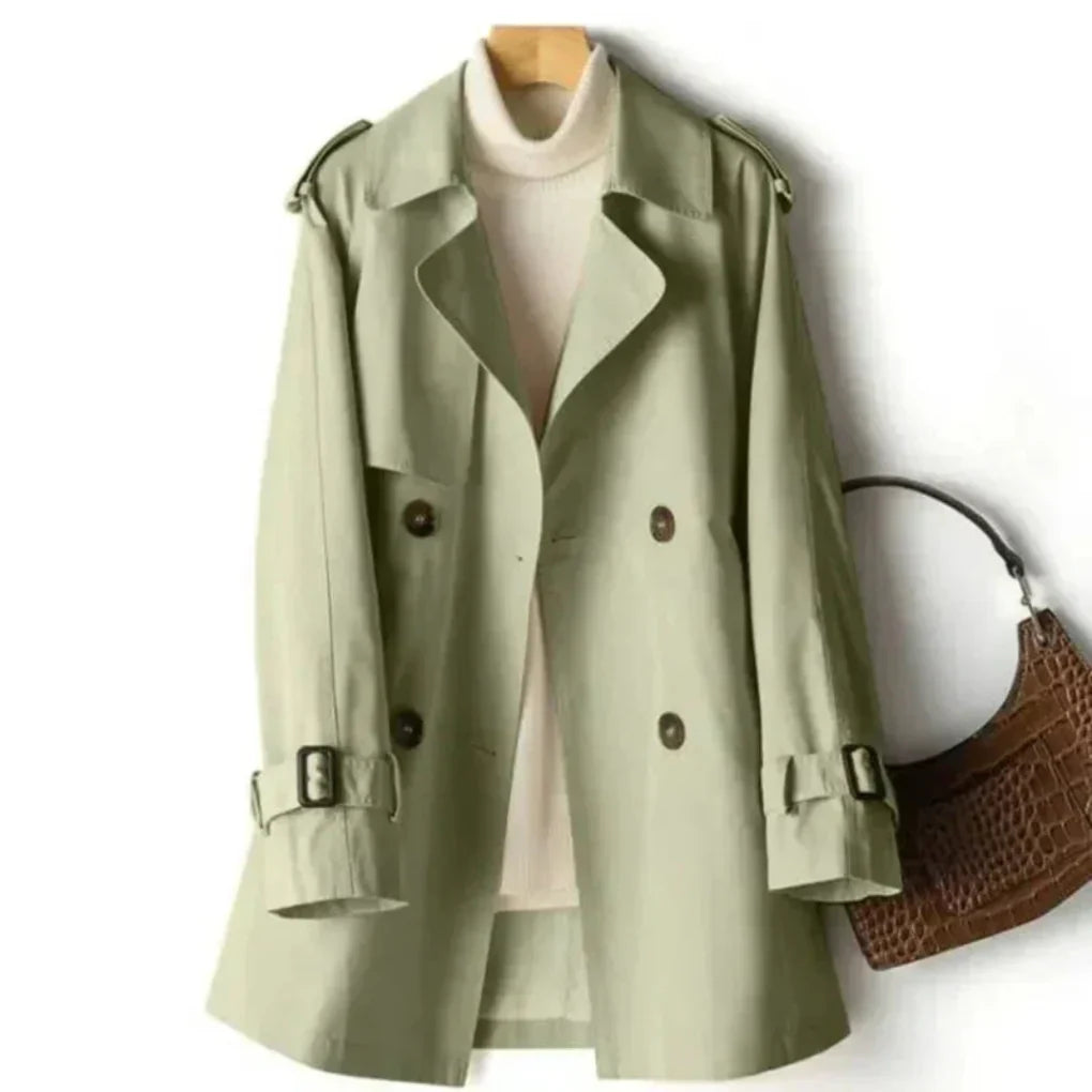 ModeGeist | Doppelbreasted-Trenchcoat für Damen
