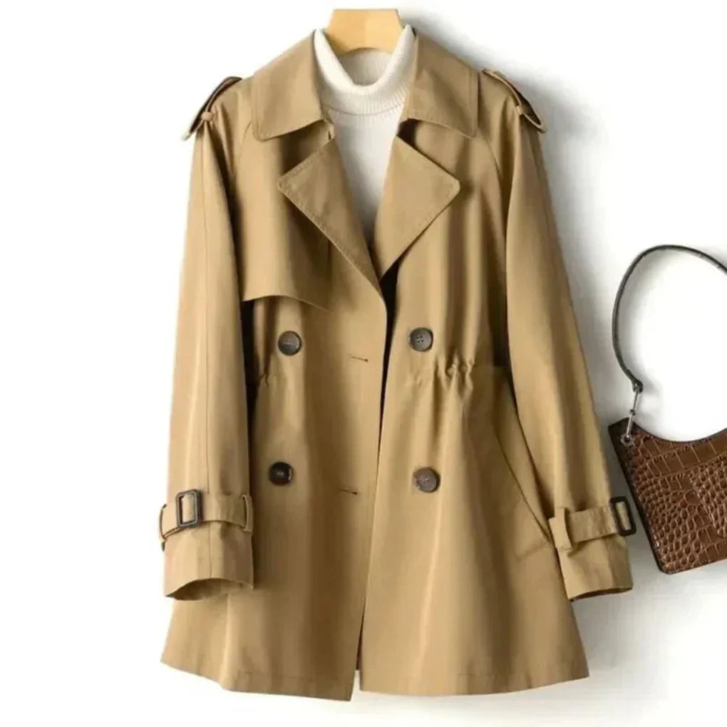 ModeGeist | Doppelbreasted-Trenchcoat für Damen