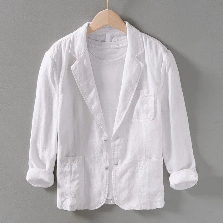 ModeGeist | Leichter Leinen Blazer