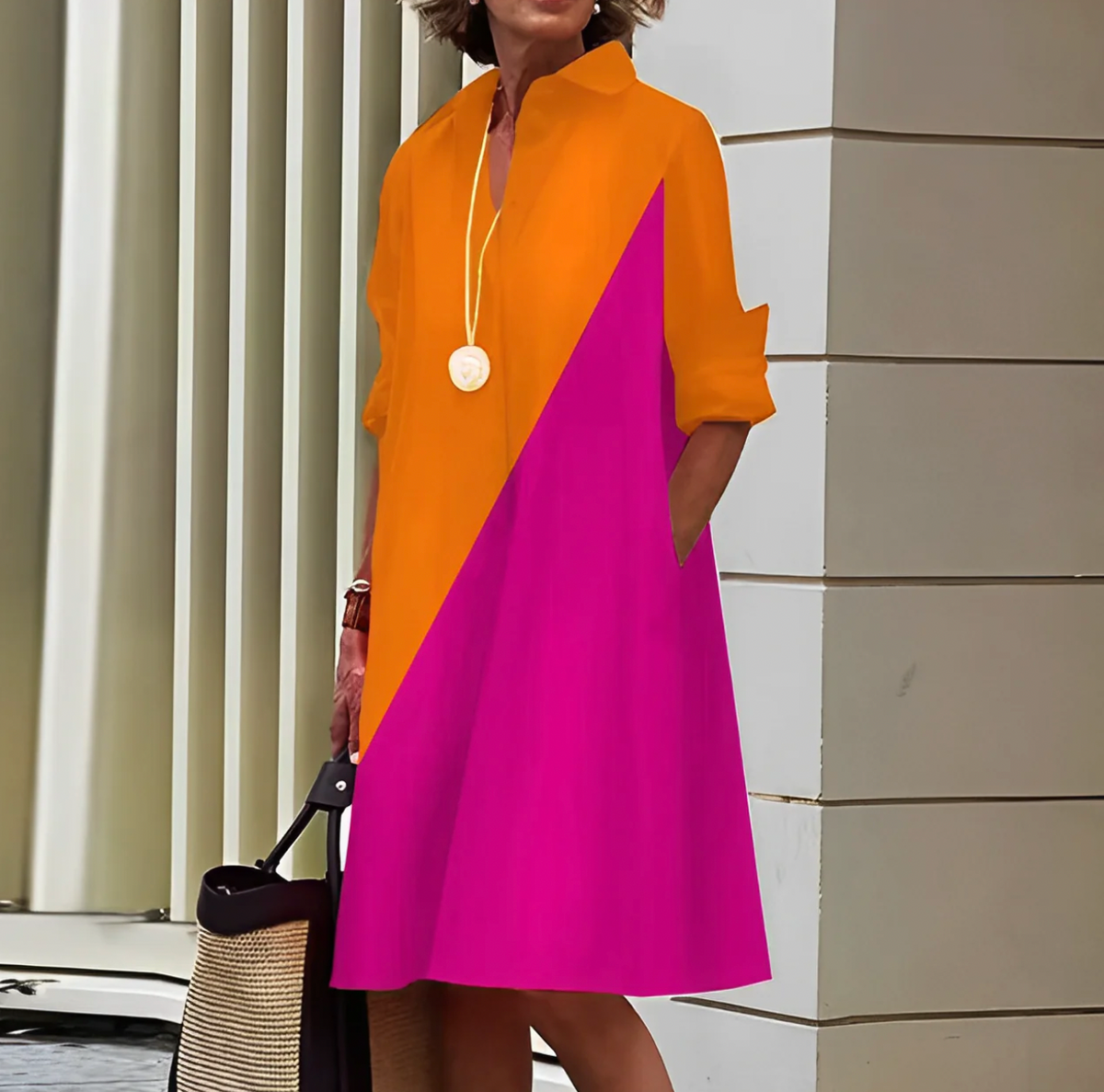 Midi-Kleid Shyla für Damen