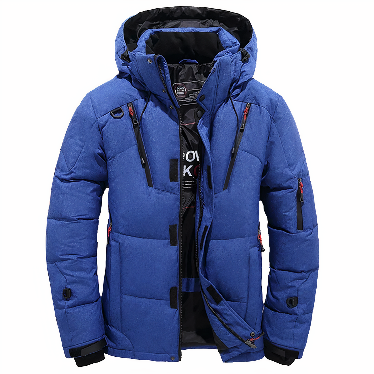 Herren Winterjacke Premium Qualität, abnehmbare Kapuze - Goose